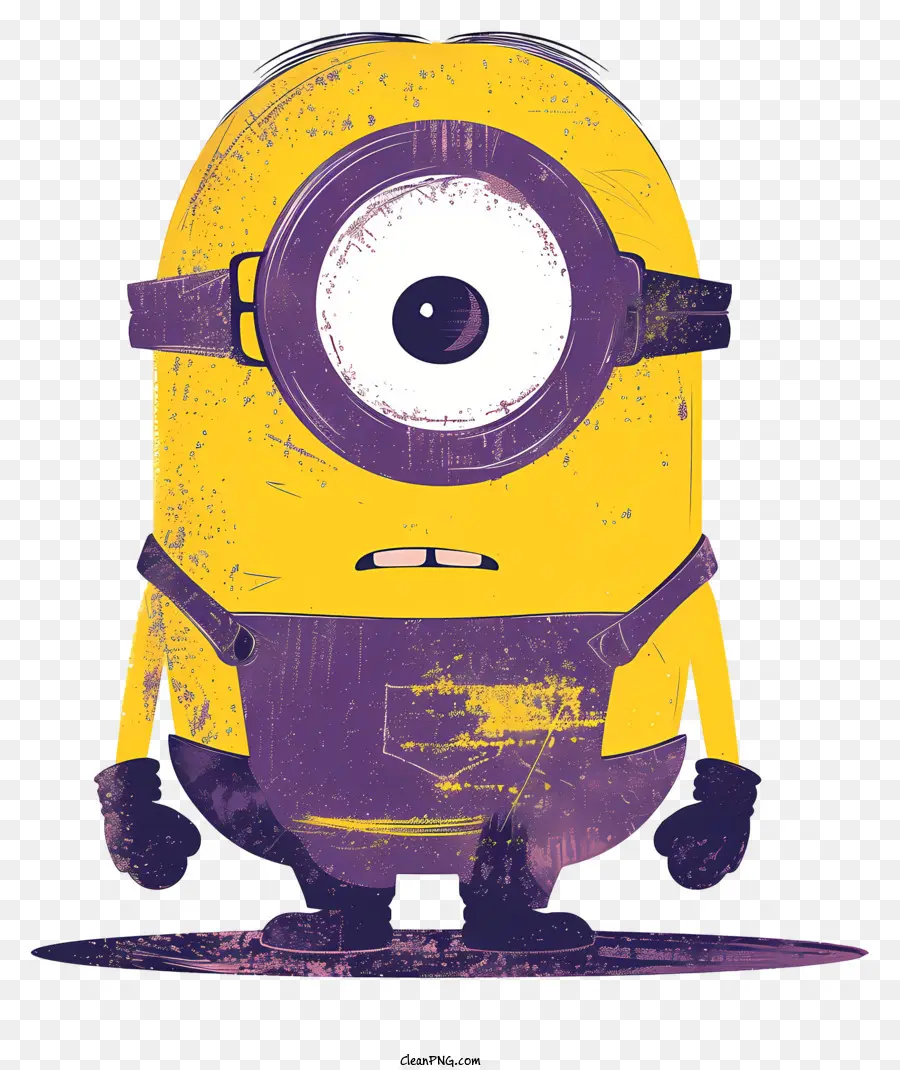 Minion，Olhos Grandes PNG