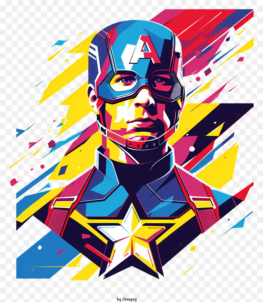 Capitão América，Super Herói PNG