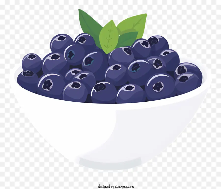 Mirtilo，Blueberries Frescas PNG