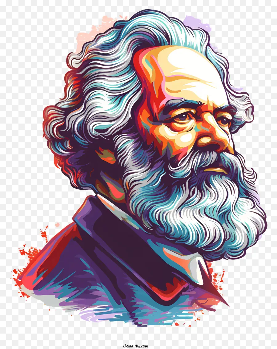 Karl Marx，Filósofo PNG