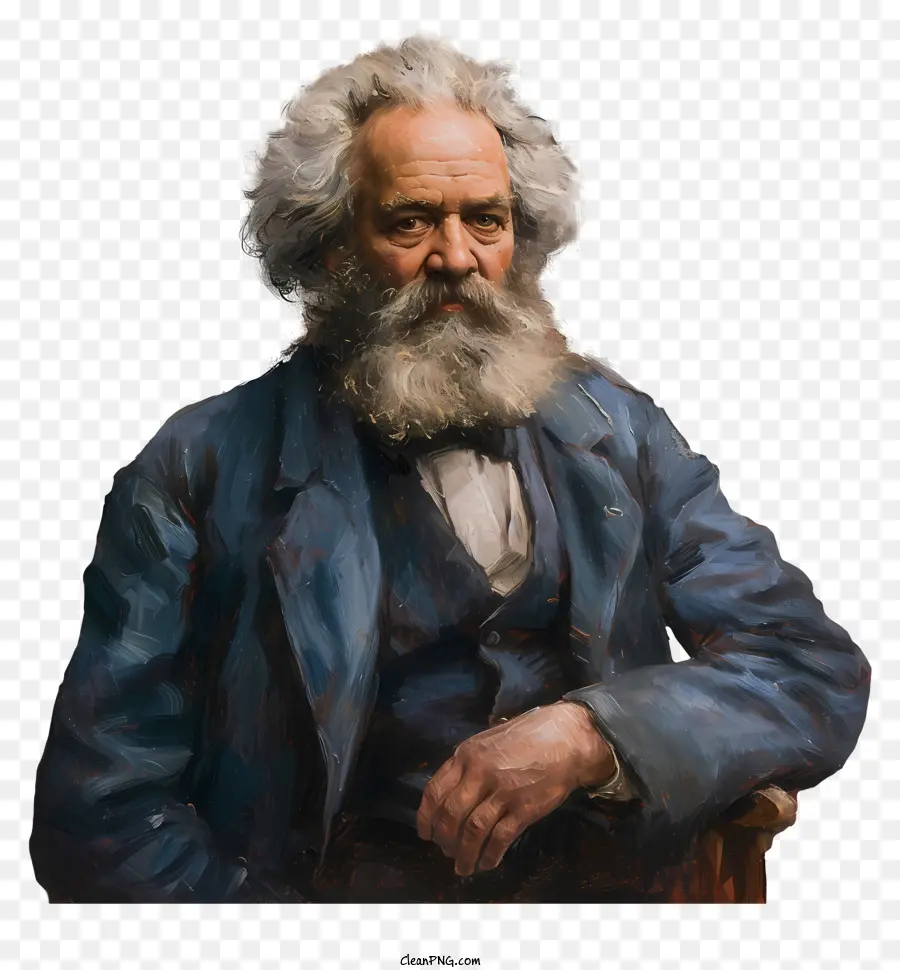 Karl Marx，Pintura PNG