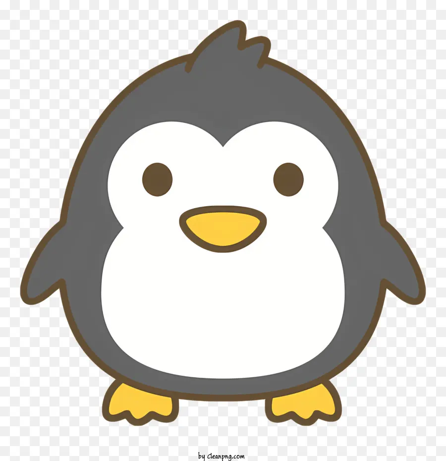 Animais，Cartoon Penguin PNG