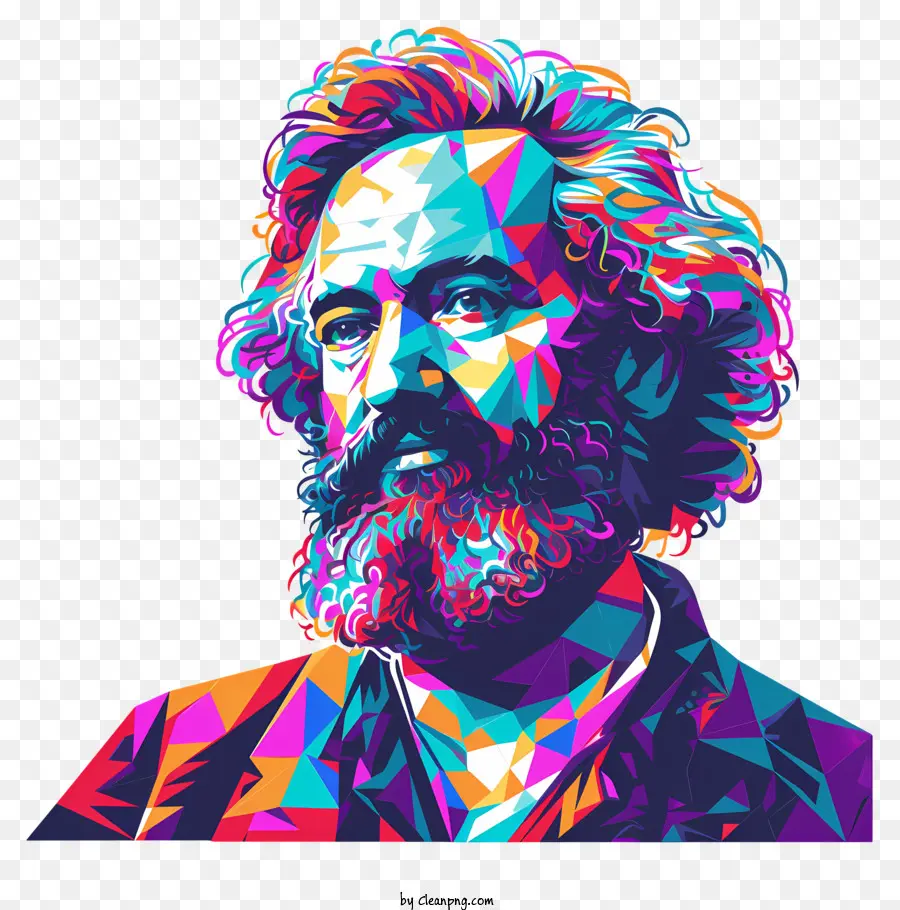 Karl Marx，Retrato PNG