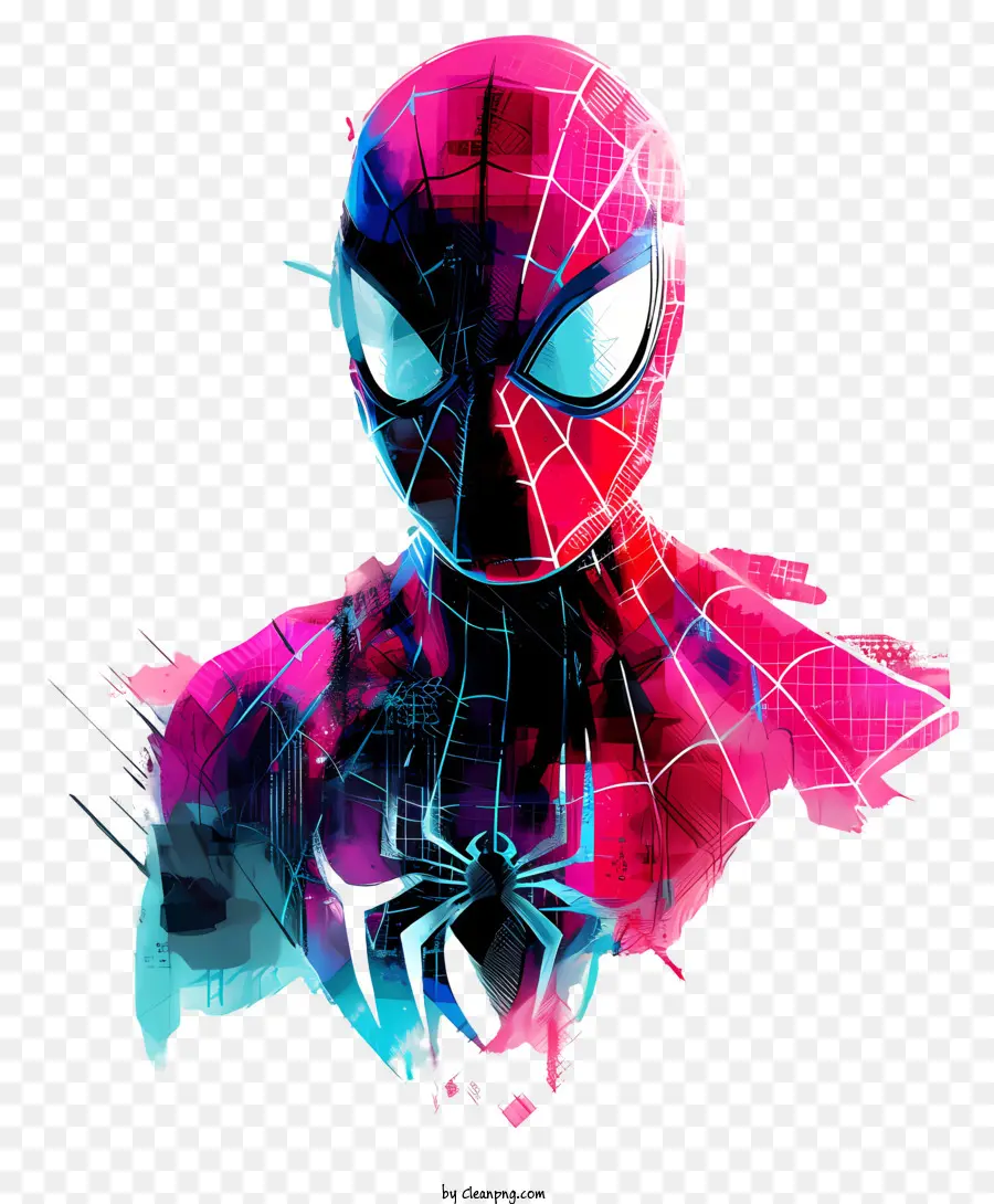 Spider Man，Pintura Em Aquarela PNG