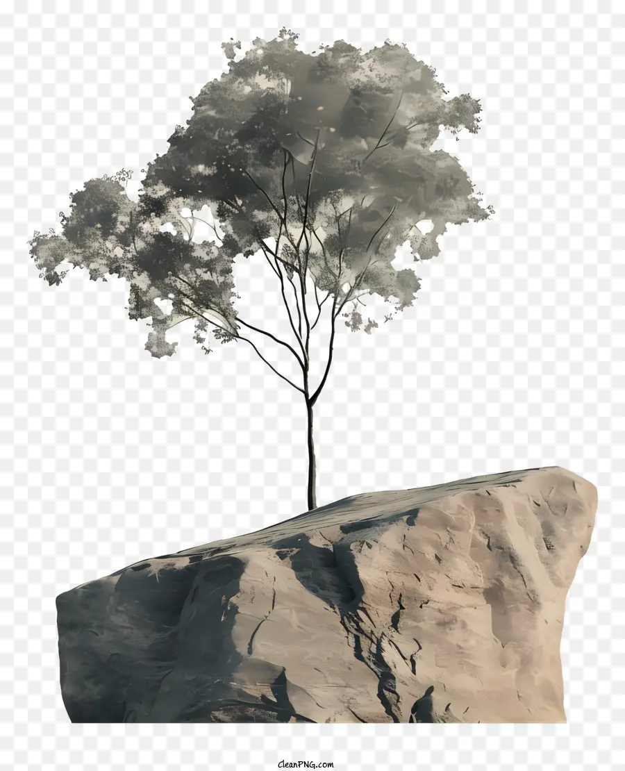 árvore，Solo árvore PNG