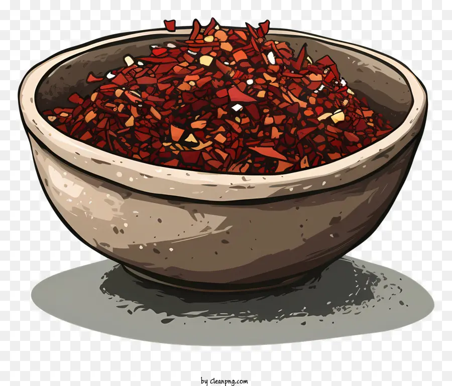 Pimenta Vermelha Esmagada，Superalimento PNG