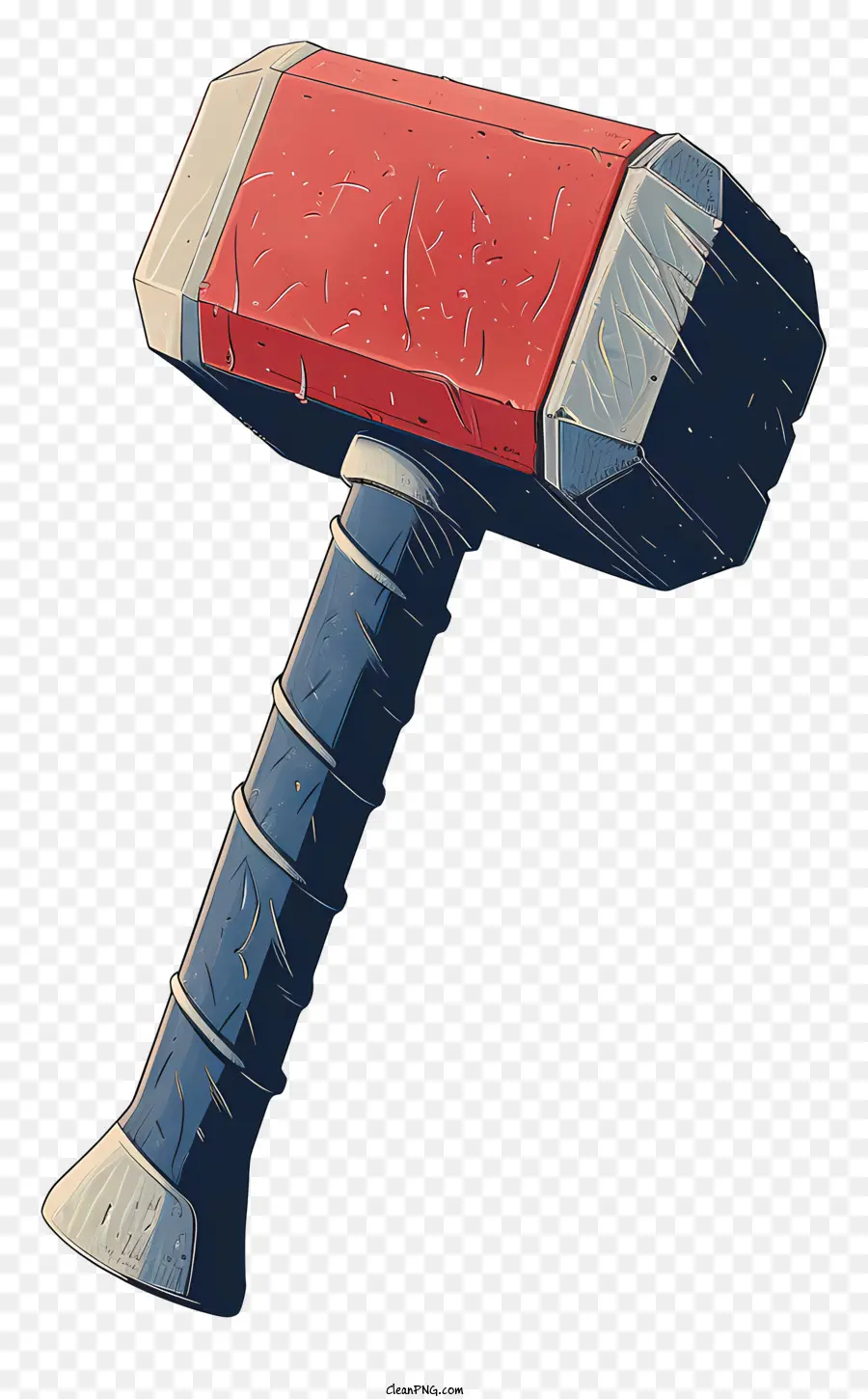 Hammer，Martelo Vermelho E Azul PNG