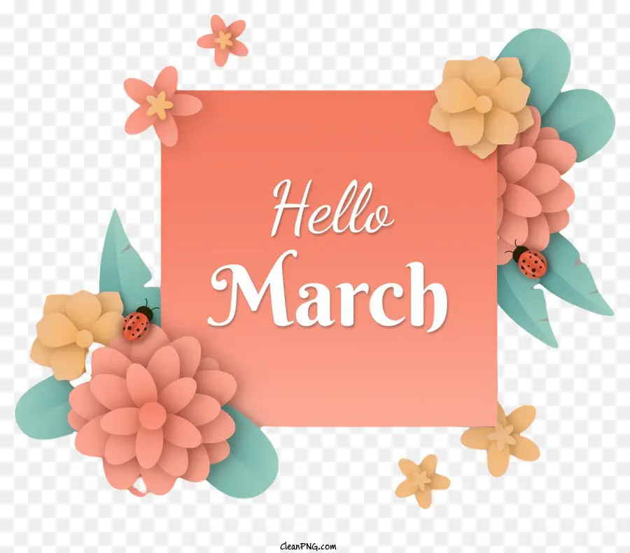 Olá Março，Eventos De Março PNG
