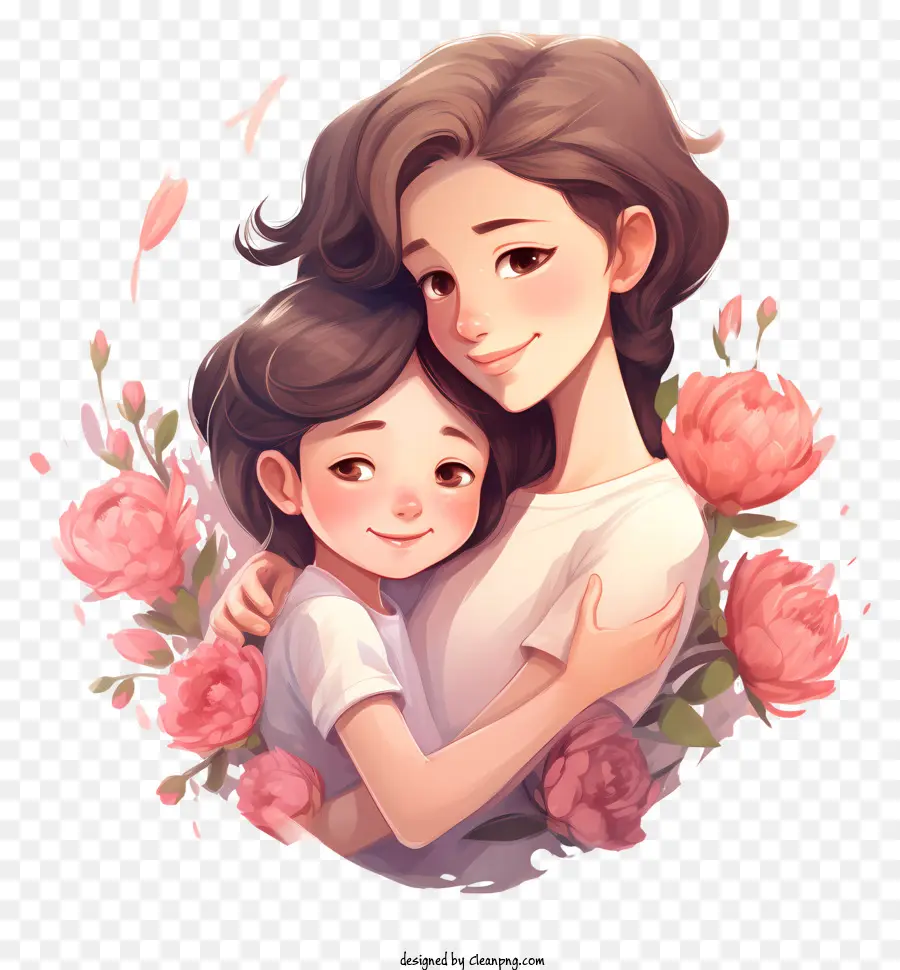 Dia Das Mães，Mãe E Filho PNG