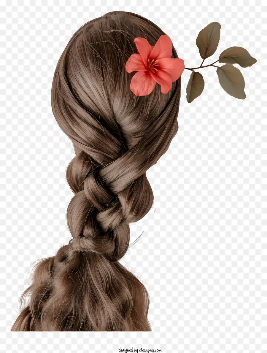 Peruca De Cabelo Trançado，Mulher PNG