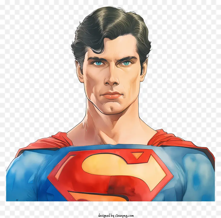 Superman，Mans Face PNG