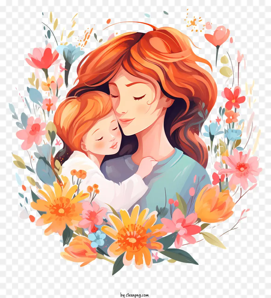 Dia Das Mães，Mãe E Do Bebê PNG