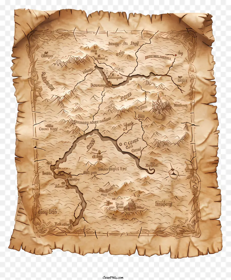 Mapa Do Tesouro，Mapa PNG