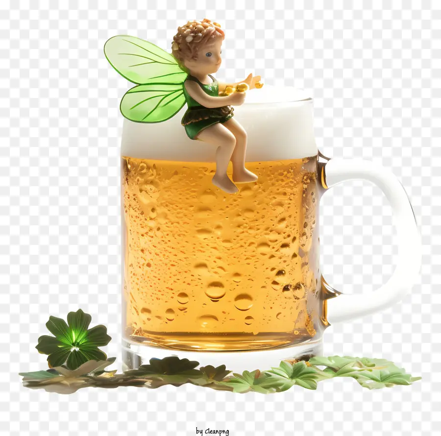 Cerveja De Fada Do Dia De St Patricks，Fantasia De Fada PNG