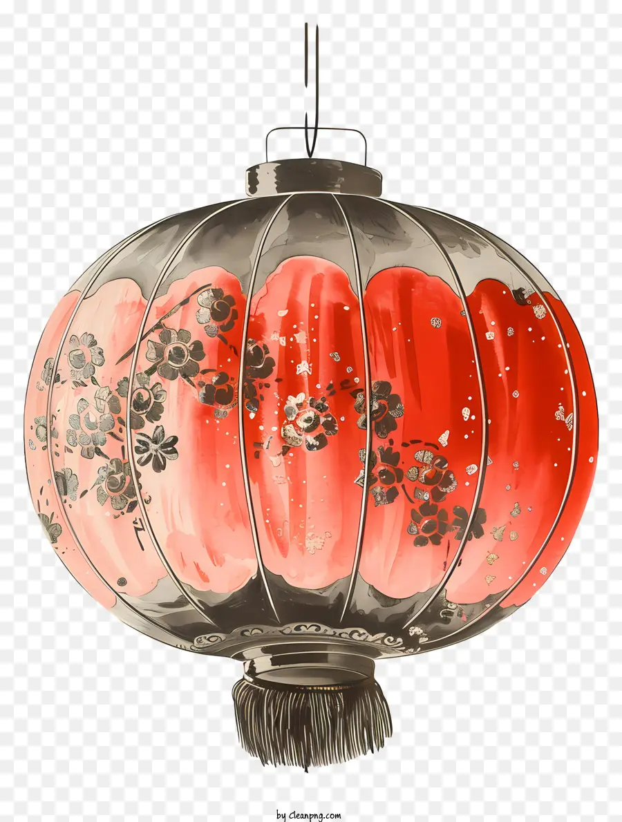 Lampion Chinês，Lanterna Vermelha PNG