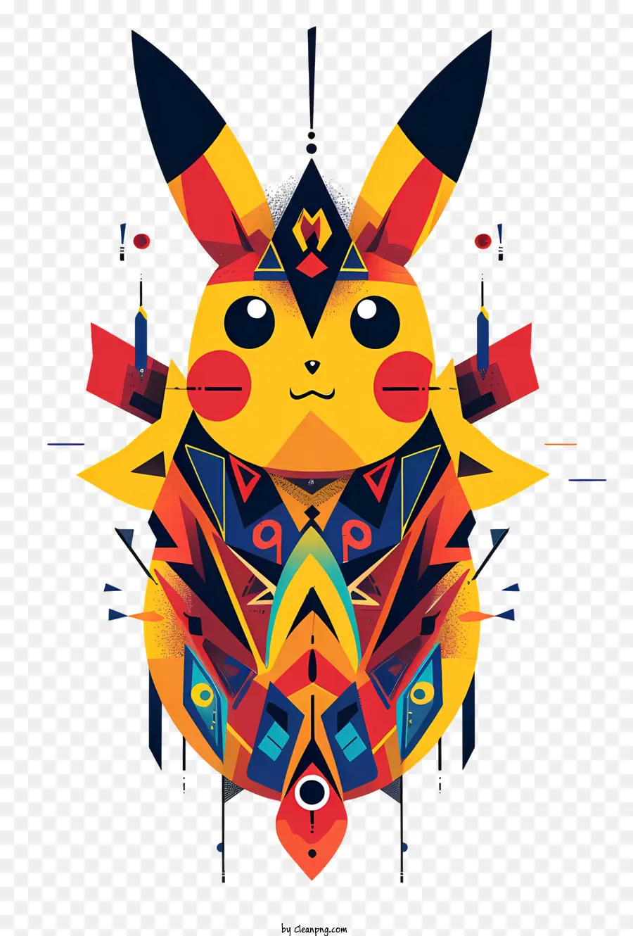 Pikachu，Criatura Amarela PNG