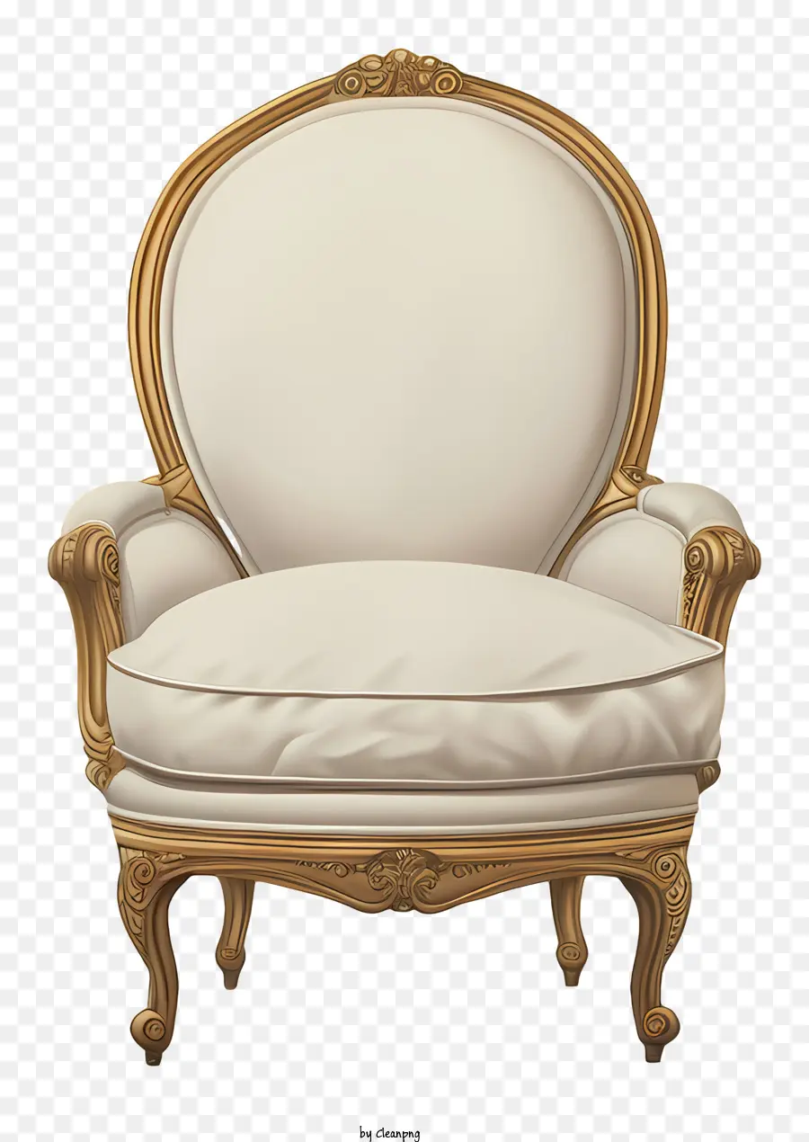 Cadeira Rica，Branco Cadeira PNG