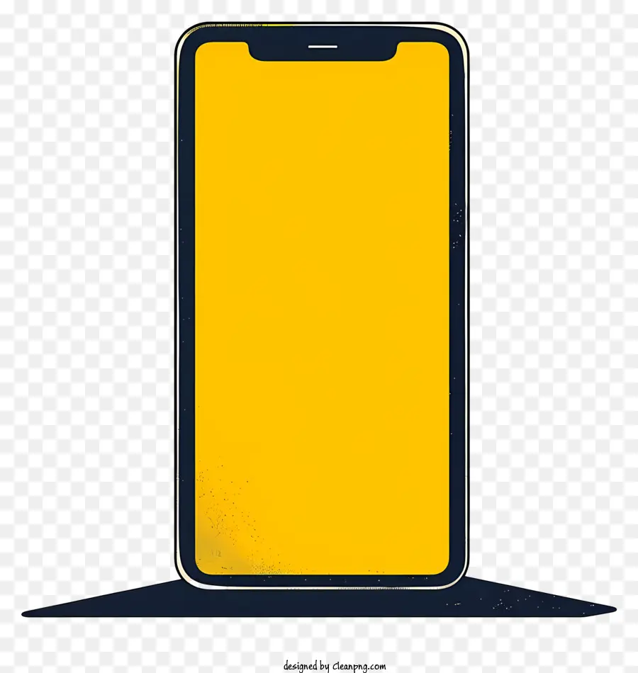 Quadro Do Iphone，Amarelo Tela PNG