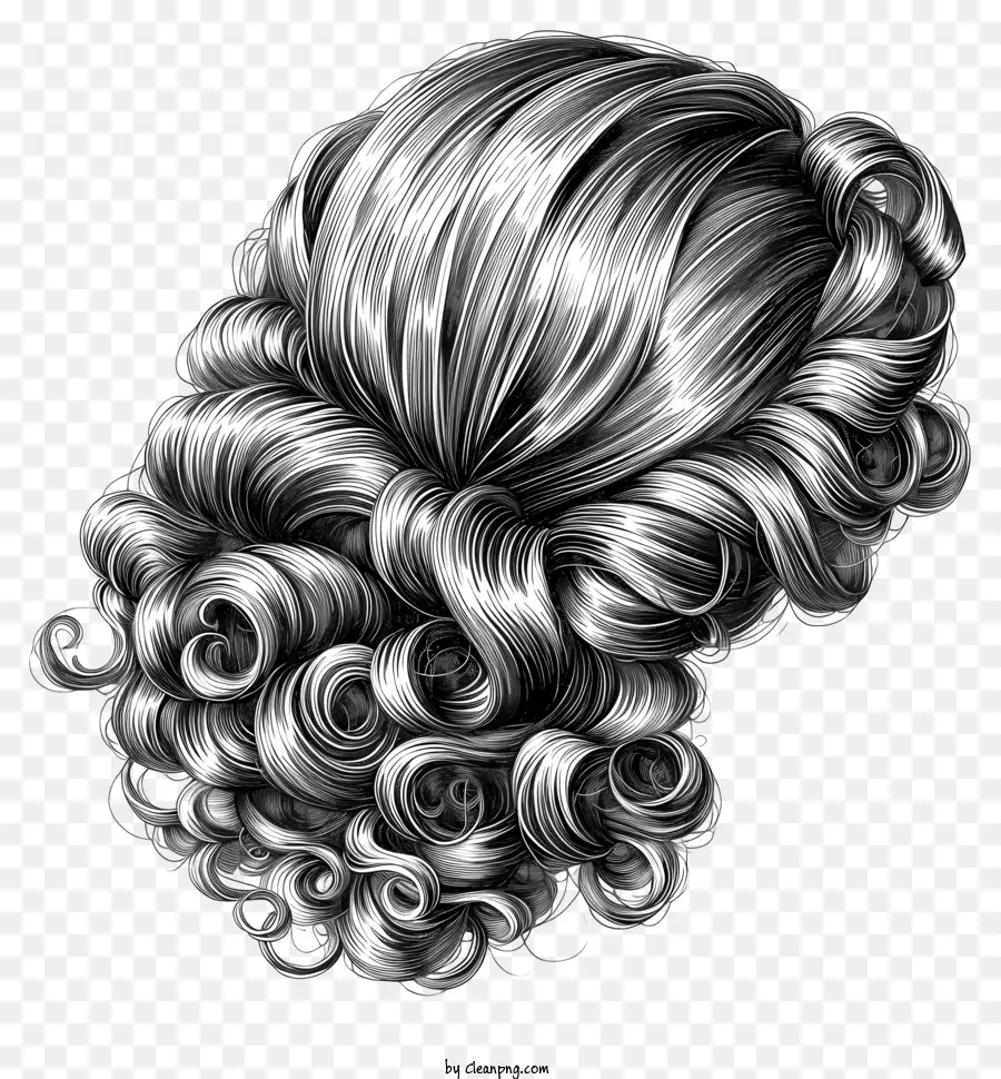 Peruca，Cabelo Cacheado PNG