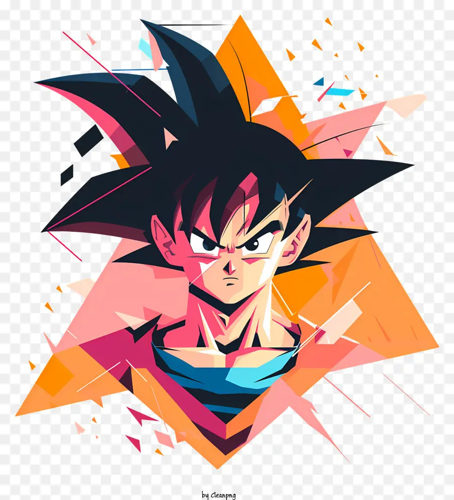 Goku，Retrato PNG