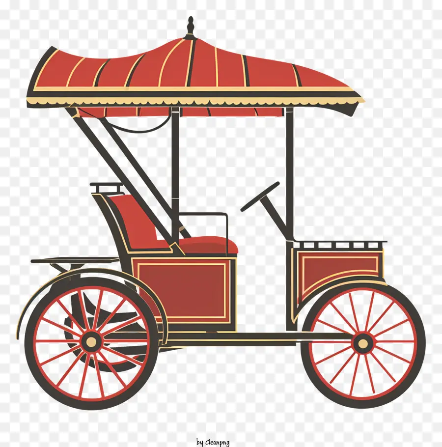 Auto Rickshaw，Carruagem Vitoriana PNG