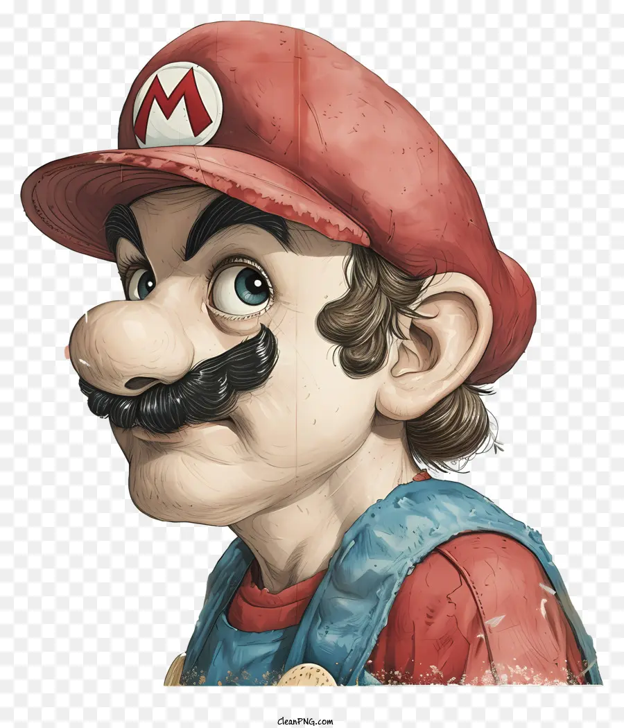 Mario，Pintura Digital PNG
