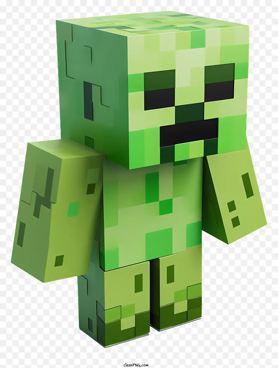 Minecraft Creeper，Minecraft PNG