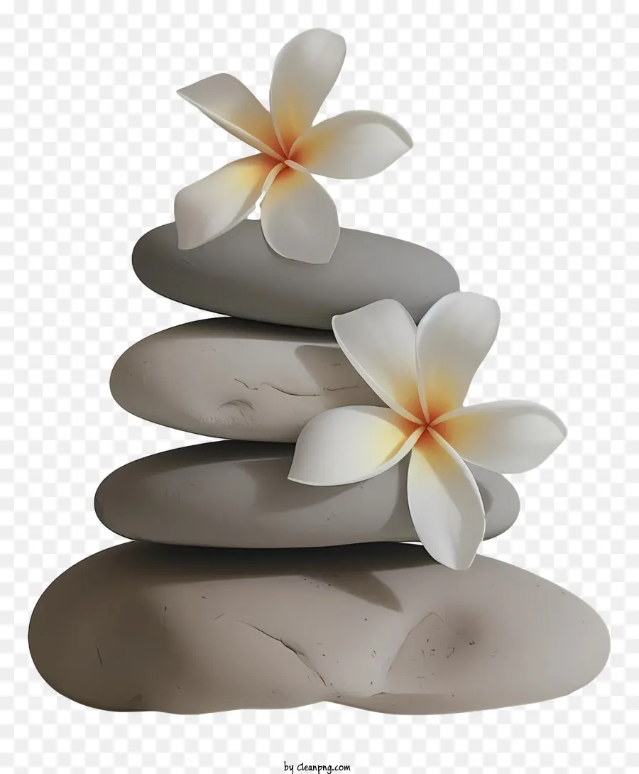 Pedras，Bloss De Ameixa Branca PNG