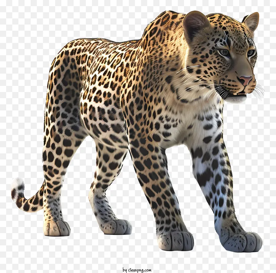 Leopard，Caminhando De Leopardo PNG
