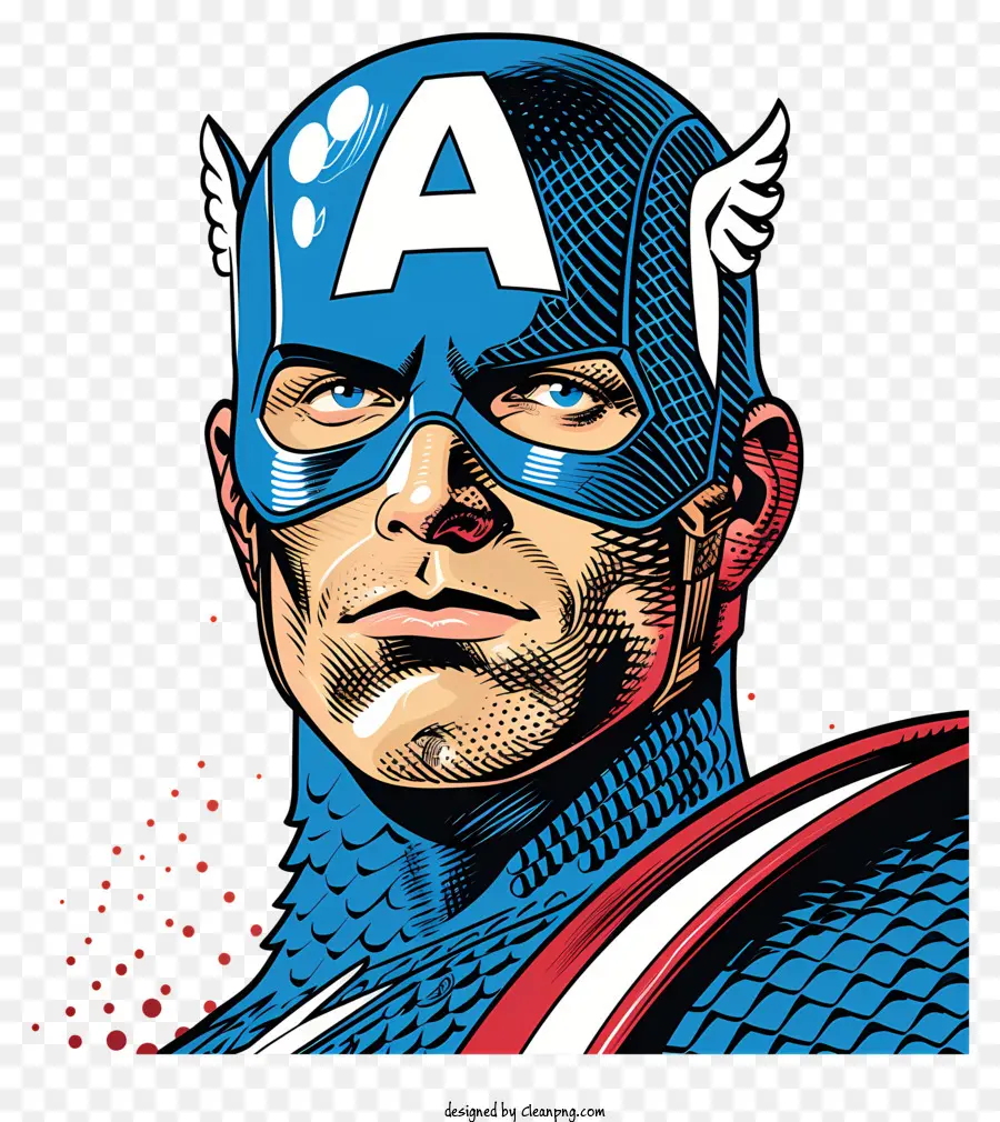 Capitão América，A Marvel Comics PNG