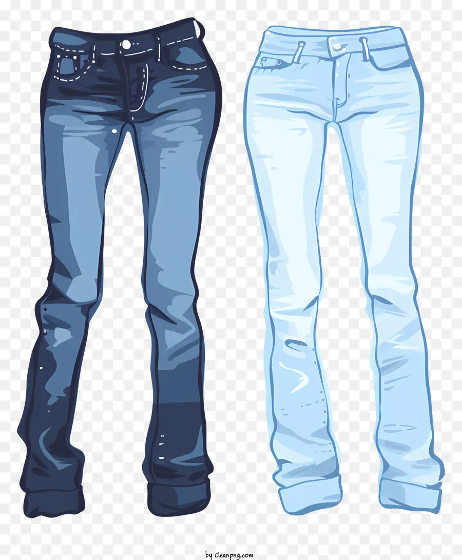 Jeans，Calça PNG