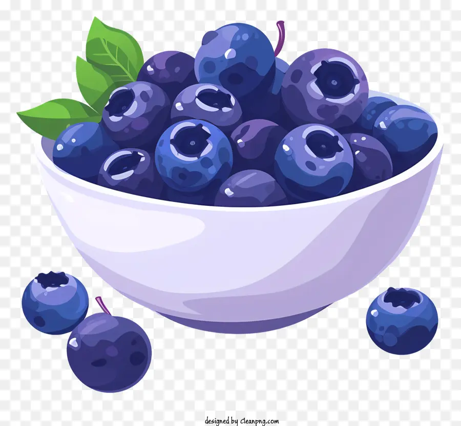 Mirtilo，Blueberries Frescas PNG