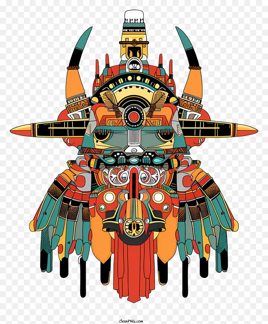 Empire Inca Capéu，Arte Asteca PNG