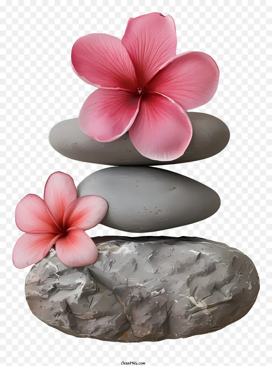 Pedras，Flores PNG
