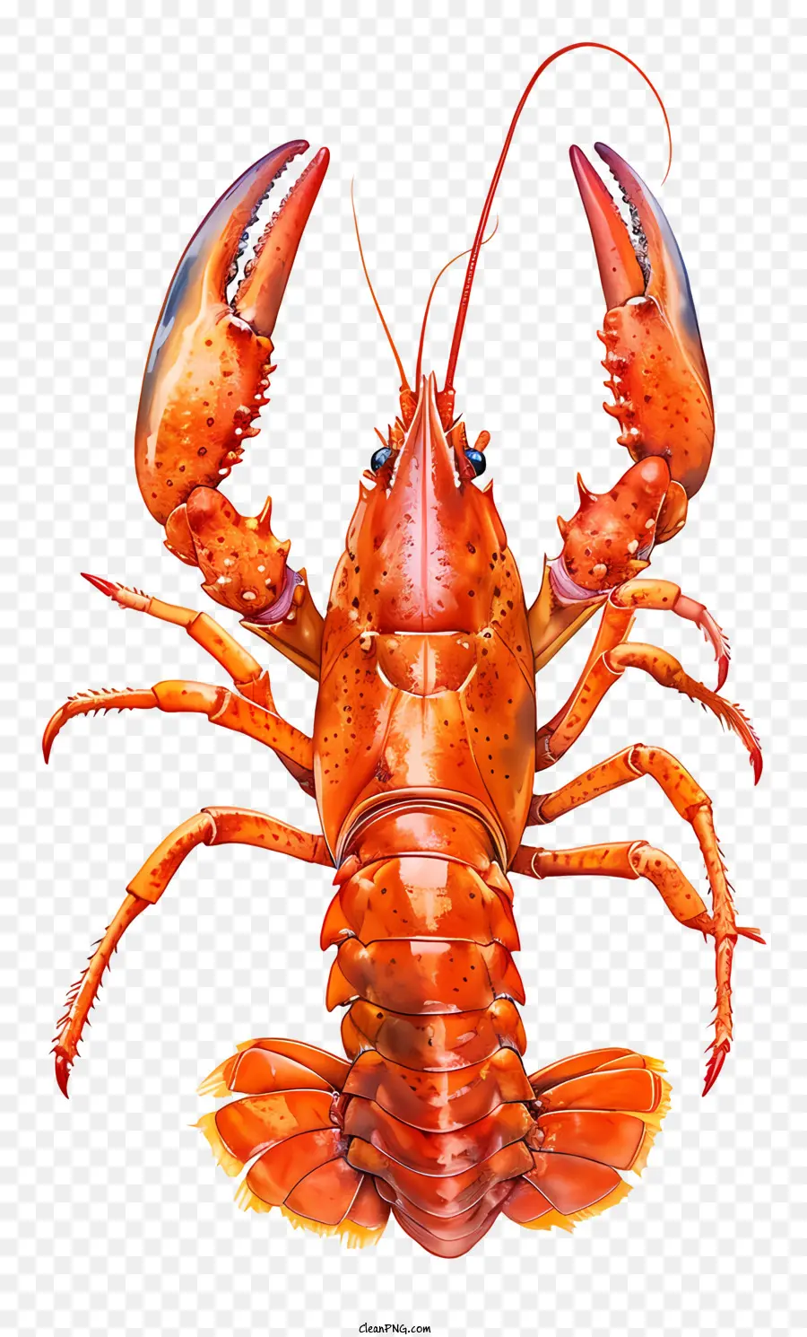 Crawfish，Pintura De Lagosta PNG