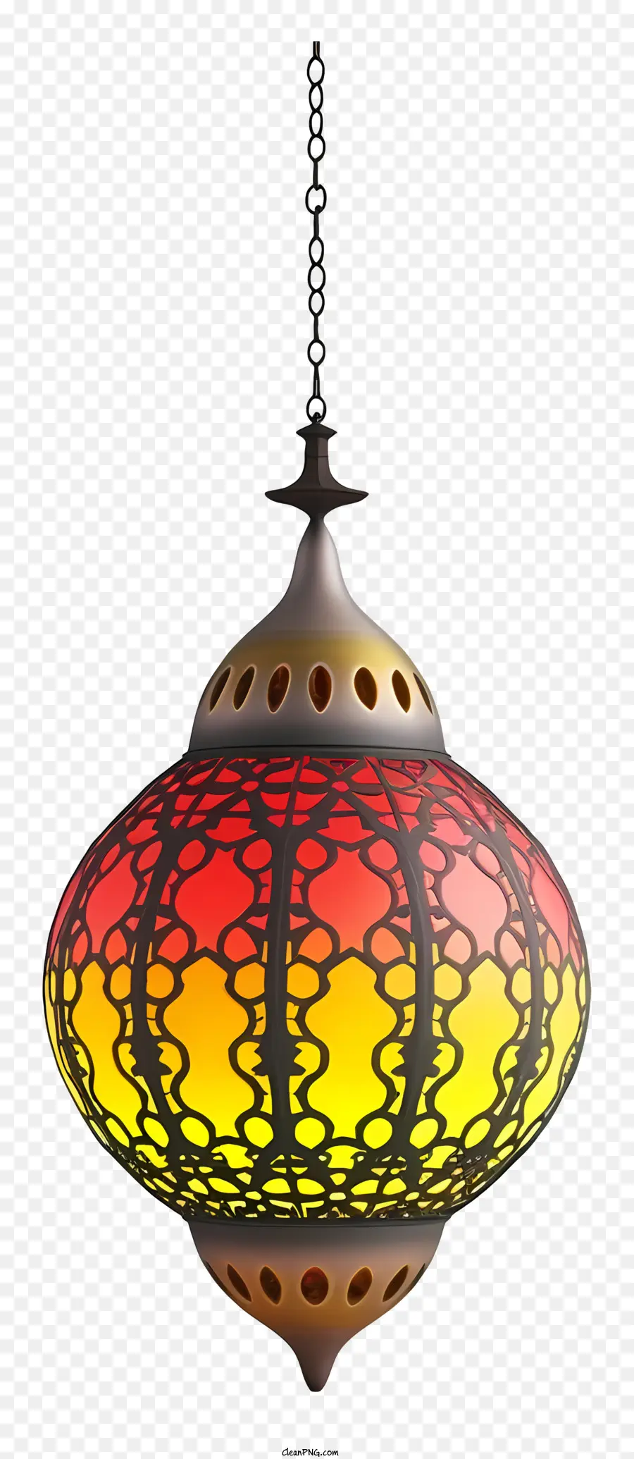 Islâmica Lâmpada，Colorido Lanterna PNG