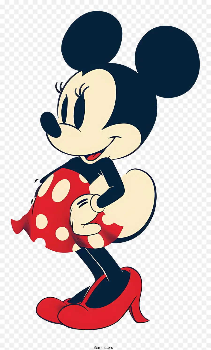 Minnie Mouse，Dos Desenhos Animados Do Rato PNG