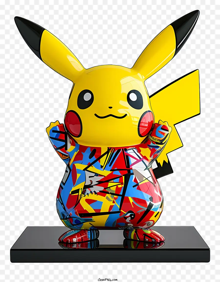 Pikachu，Estatueta De Pokémon PNG