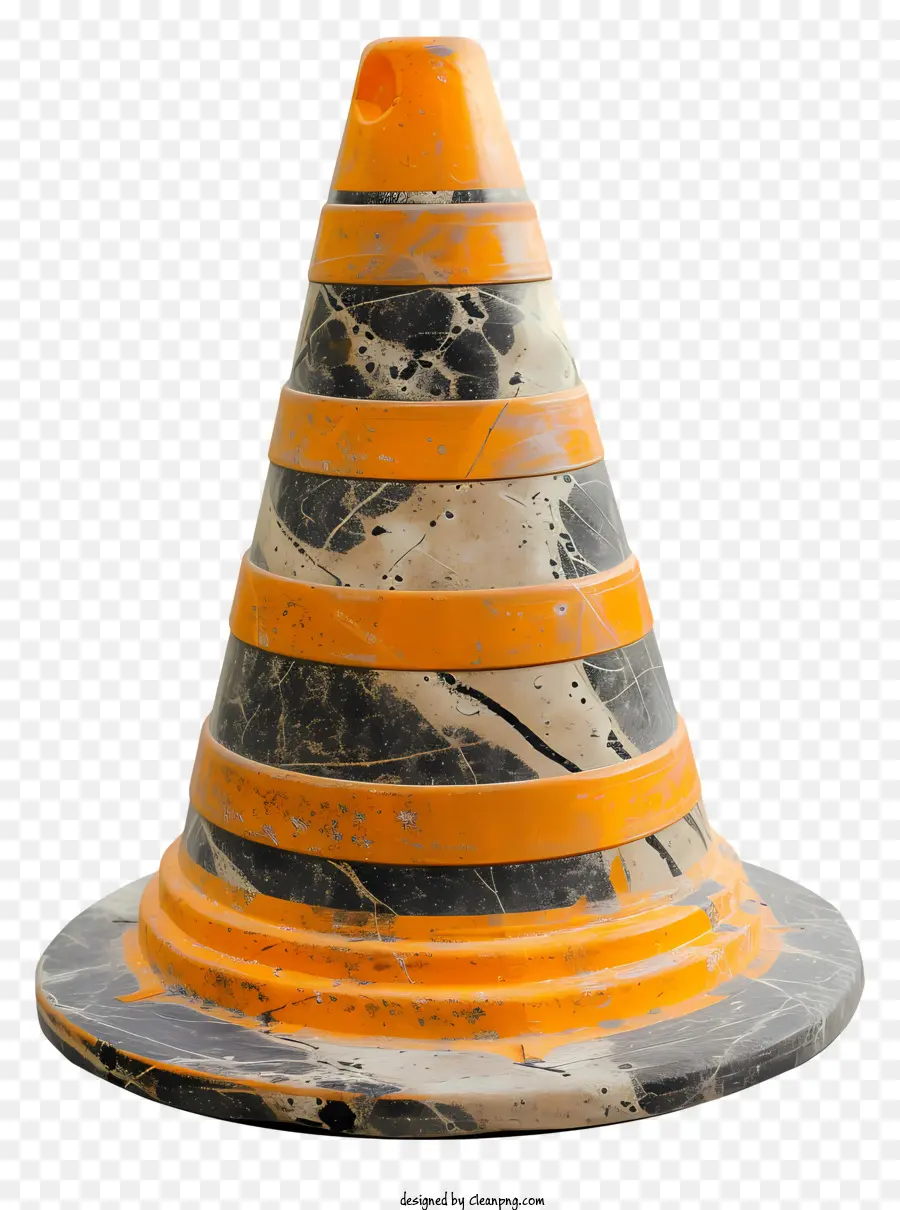 Cone De Trânsito，Laranja PNG