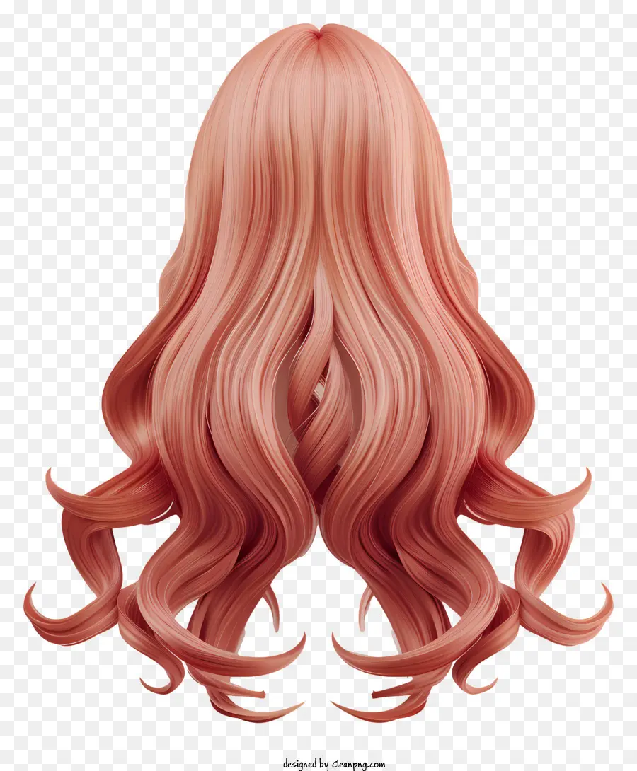 Longa Peruca De Cabelo，Mulher Com Cabelo Longo PNG