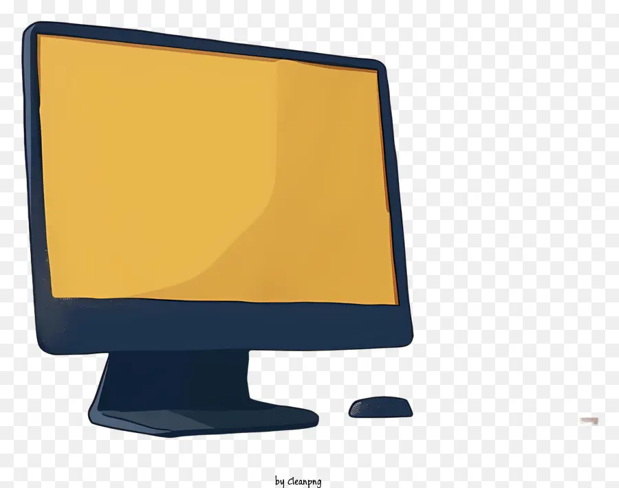 Monitor De Computador，Tela Laranja PNG