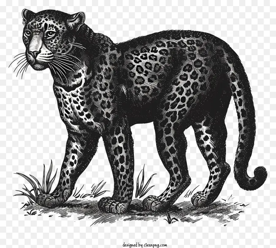 Leopard，Pernas Traseiras PNG