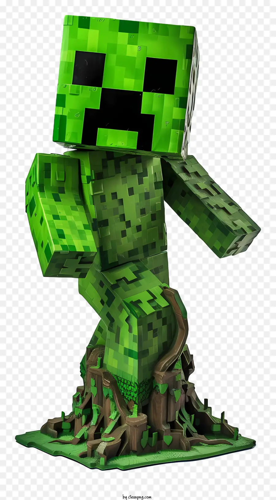 Minecraft Creeper，Caráter Do Jogador Do Minecraft PNG