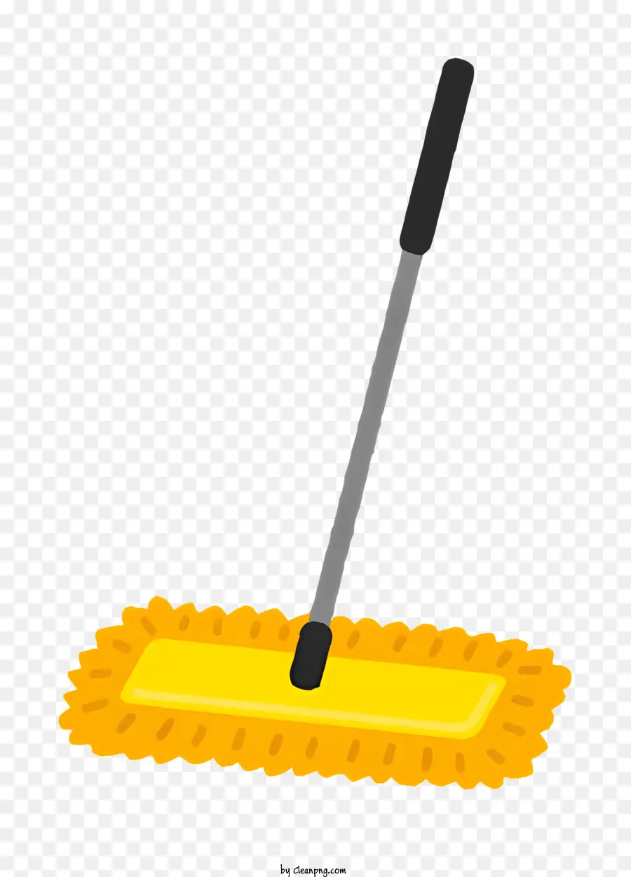 Mop Amarelo，Ferramenta De Limpeza PNG