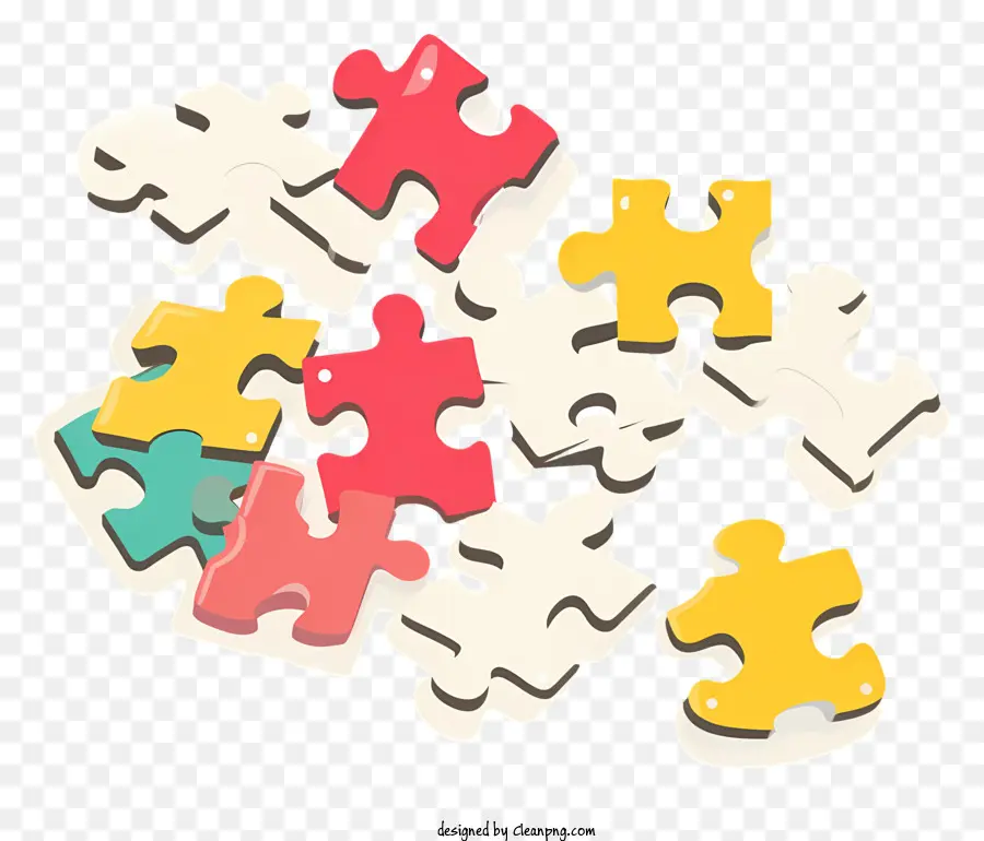 Ícone Do Jigsaw，Peças De Quebra Cabeça PNG