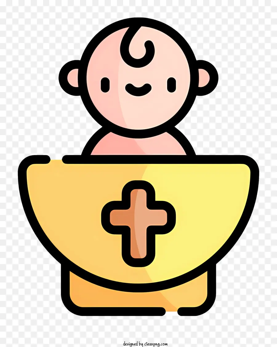 Ícone Do Batismo，Bebê PNG