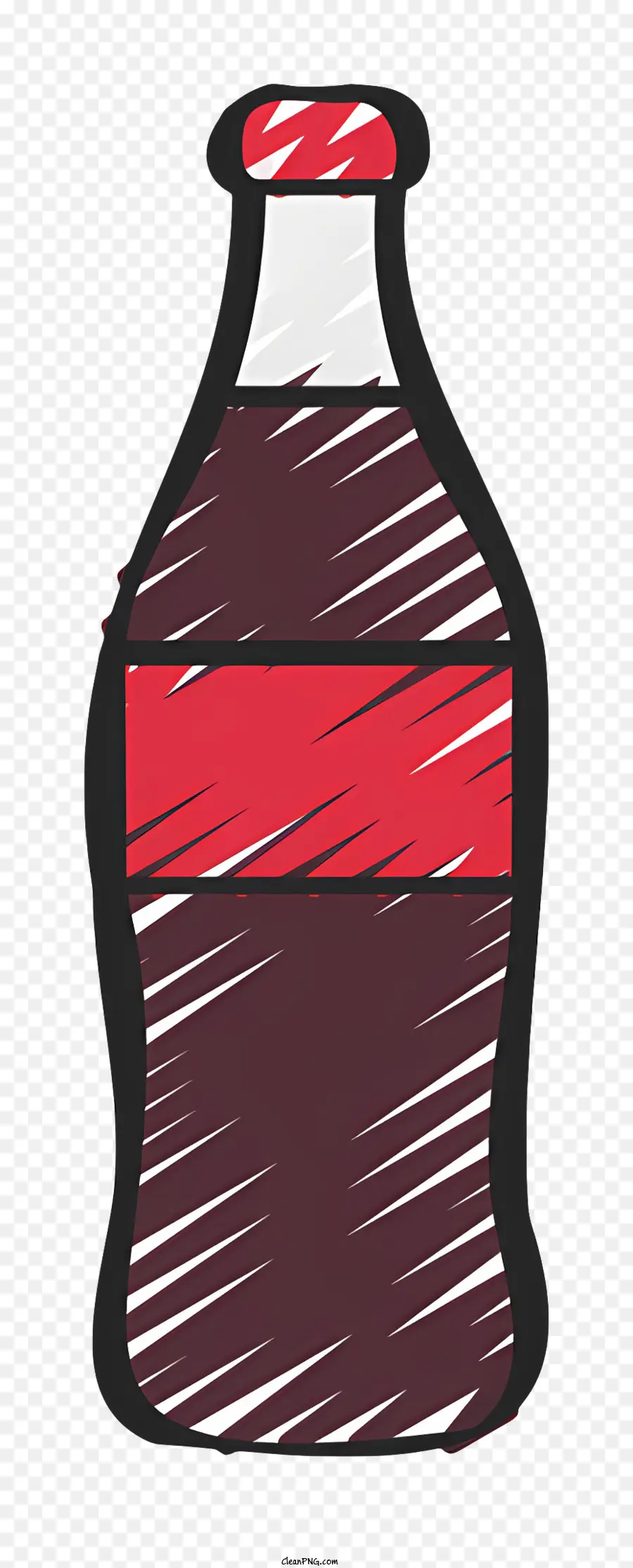 Ícone Da Coca Cola，Garrafa De Vidro PNG