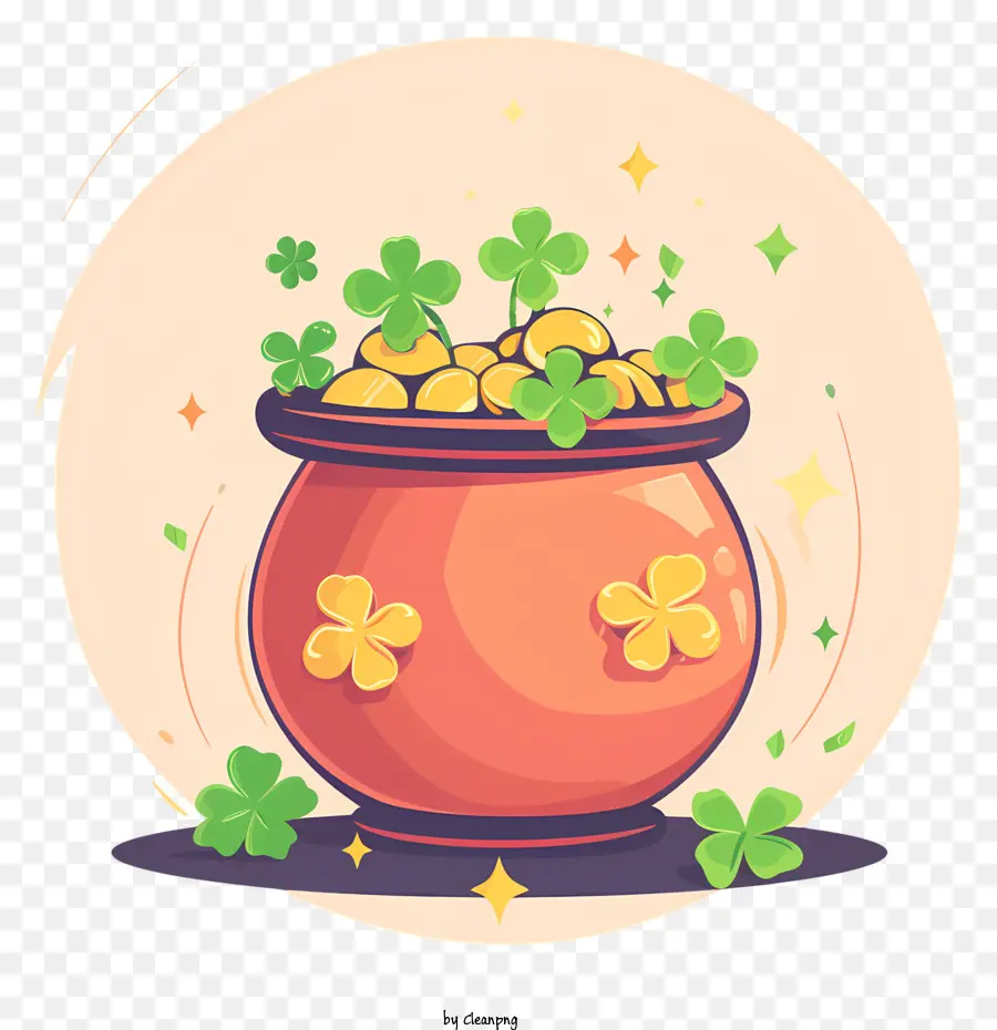 Pote，Pot Of Gold PNG