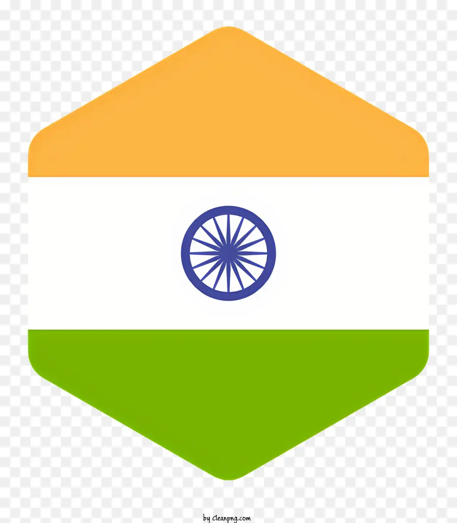 Ícone Da Bandeira Indiana，Indian Flag PNG