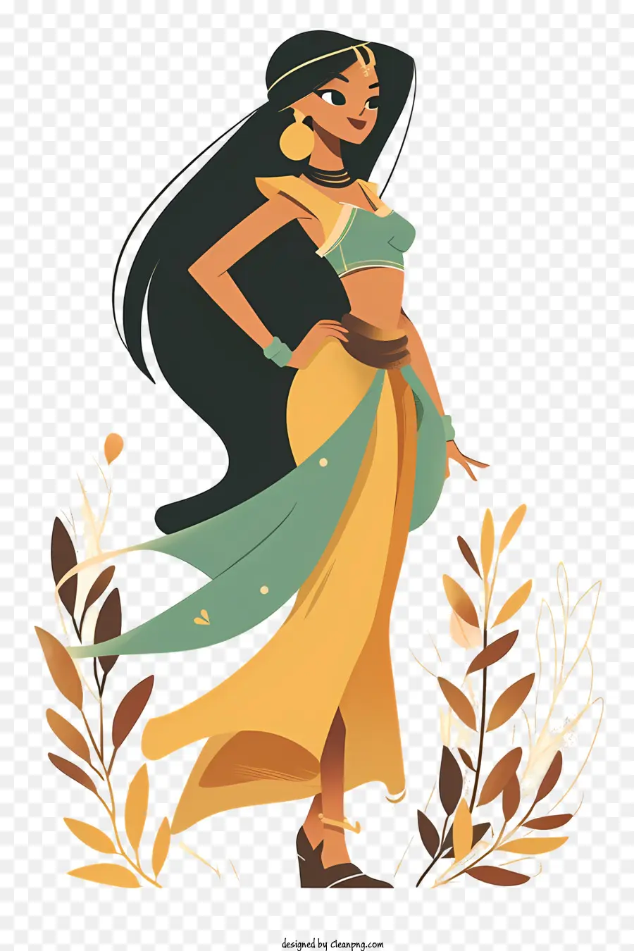 Princesa Da Disney，Asiática Mulher PNG